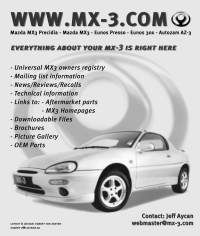 Black & White MX-3.com Handout Flyer